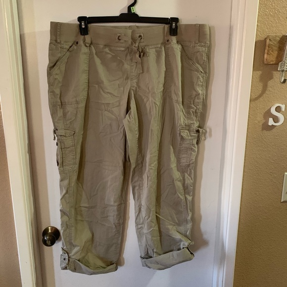 plus size convertible cargo pants